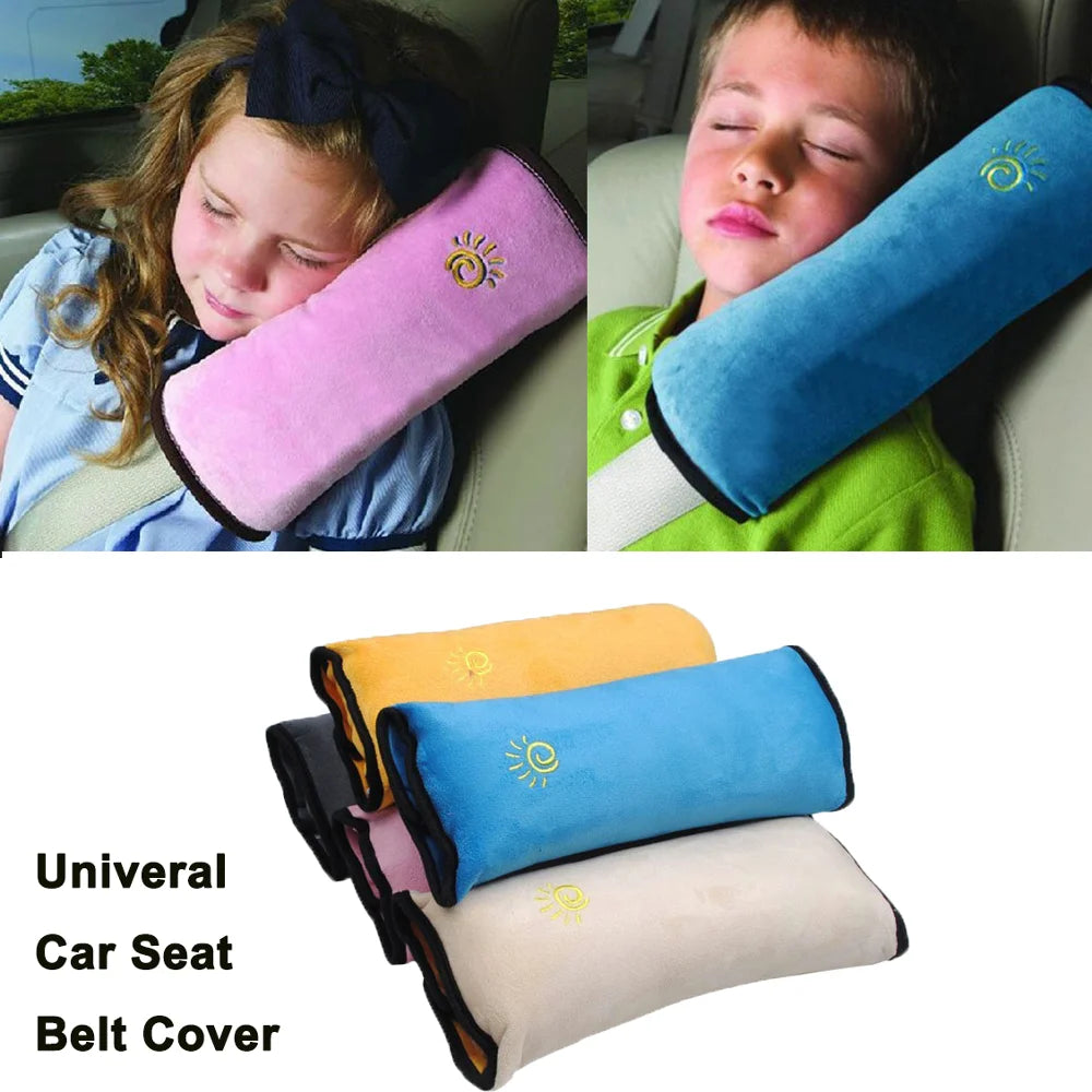 Children Univeral Car Safety Seat Belt Cover Pillow