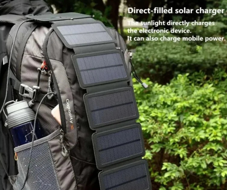 Outdoor Multifunctional Portable Solar Charging Panel Foldable