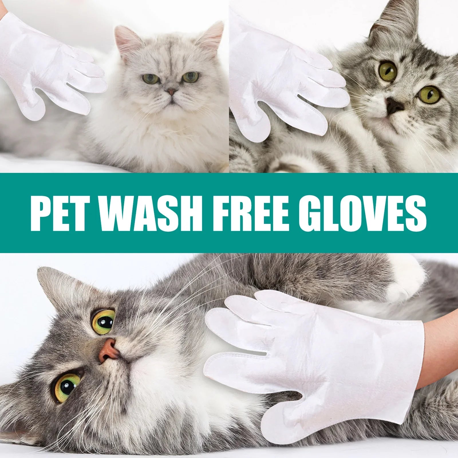 Pet Disposable Cleaning Gloves Wash Free