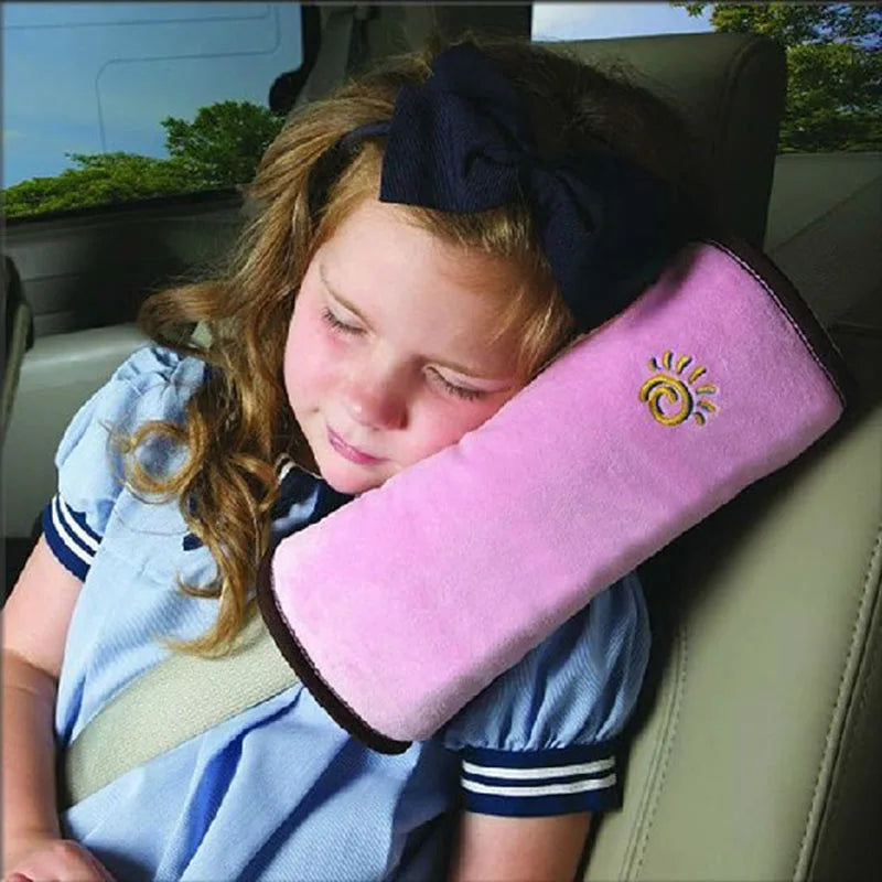 Children Univeral Car Safety Seat Belt Cover Pillow