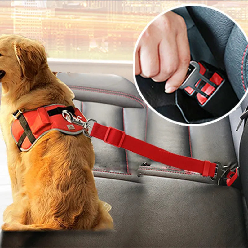 Adjustable Harness Pet Car Seat Belt Harnes