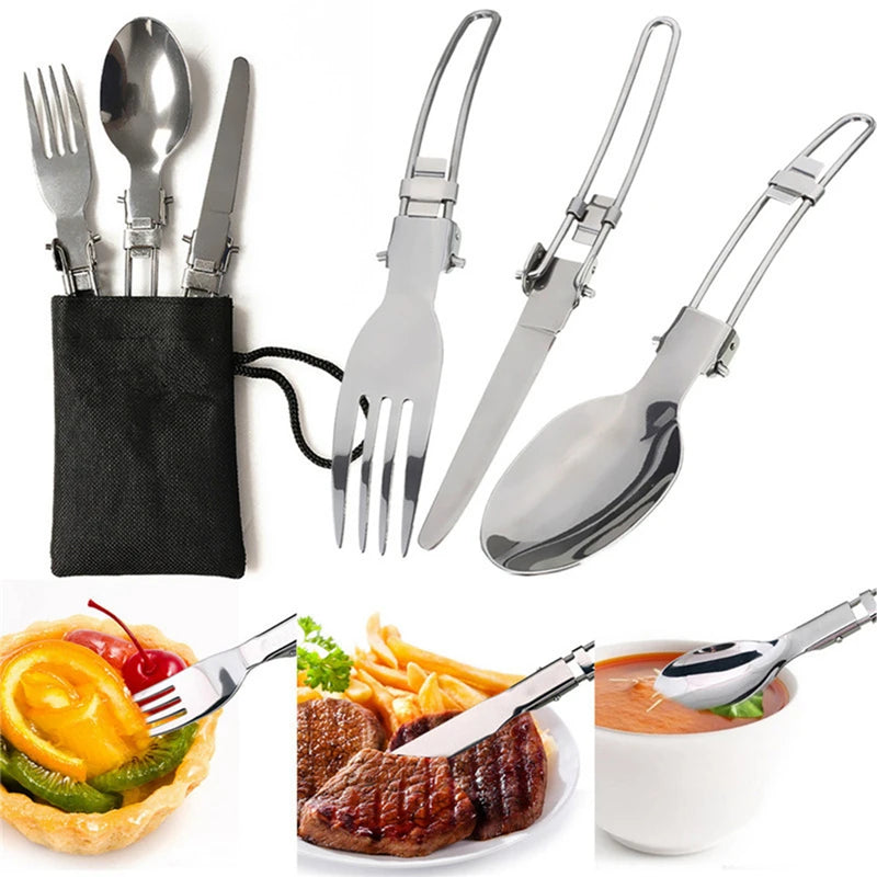 Outdoor Pot Mini Portable Camping Cookware Set