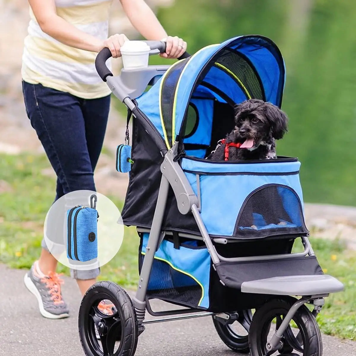 Pet Poop Bag Dispenser Storage Bag