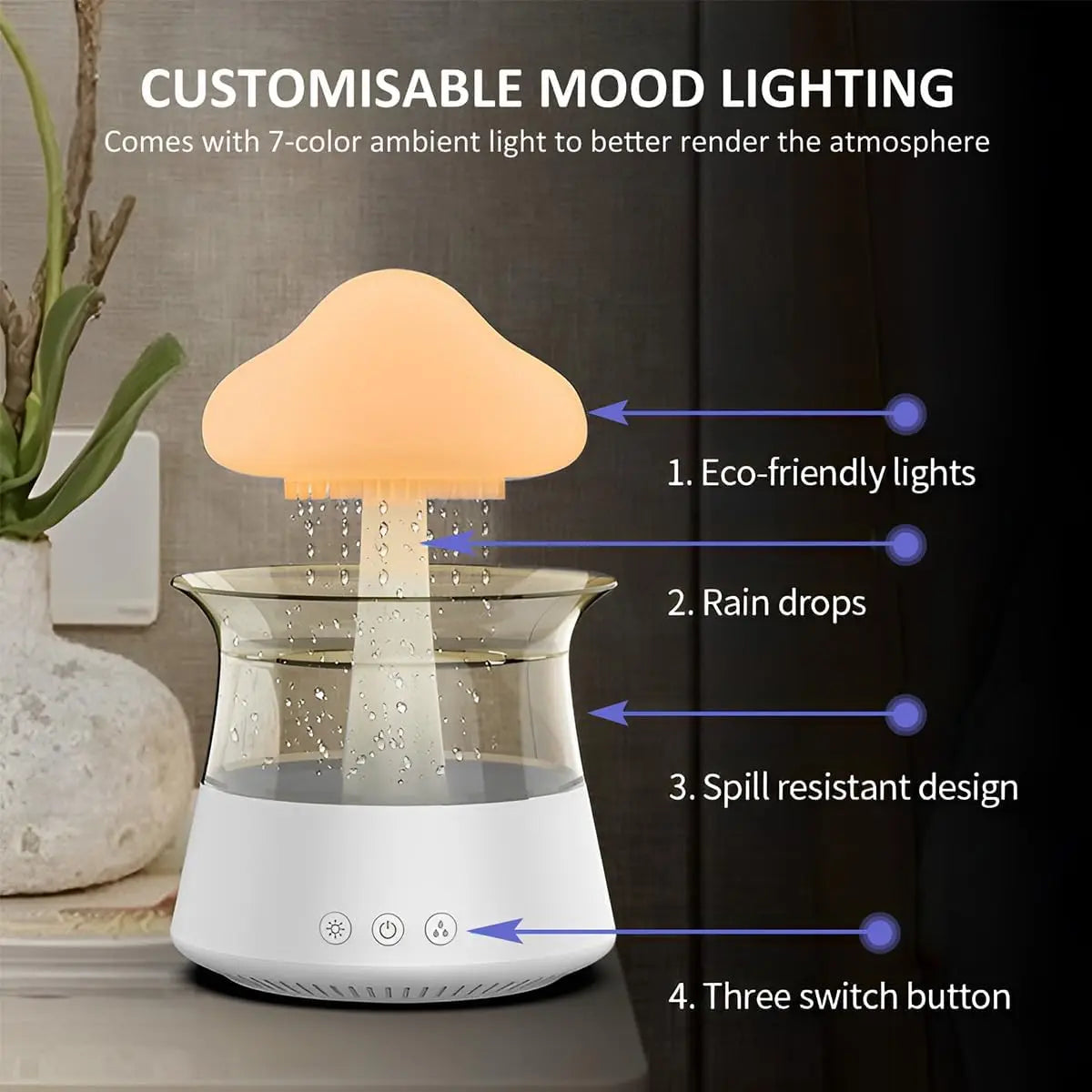 Rain Cloud Humidifier Aroma