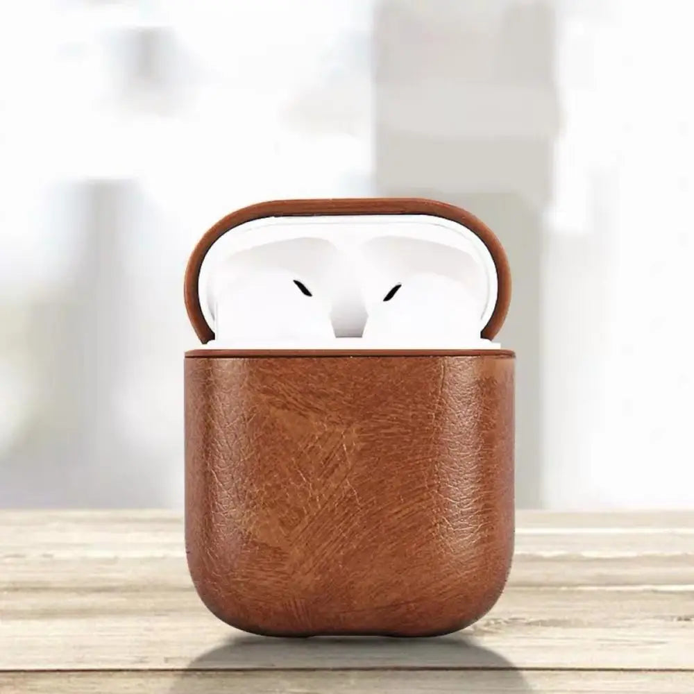 Modern Leather Air Pods 2 Case – Trendy Protection for Your Tech