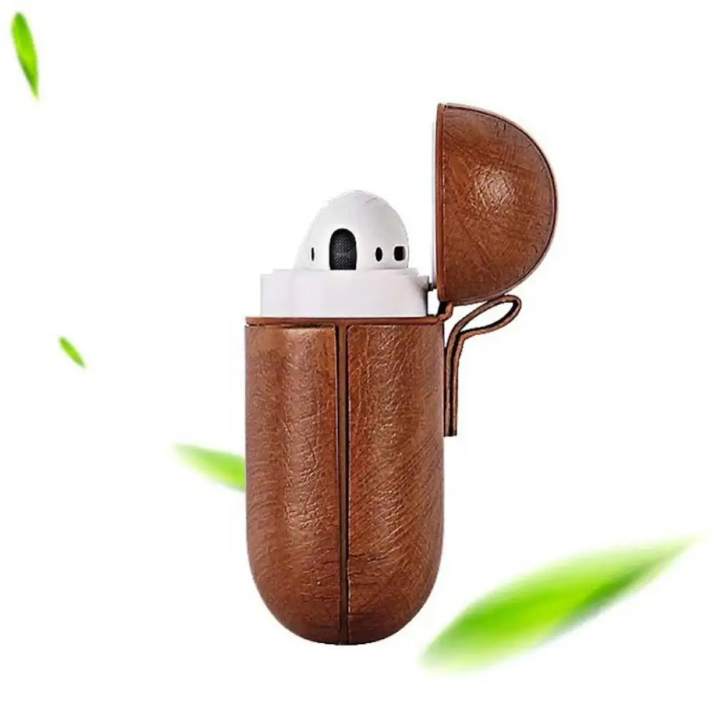 Modern Leather Air Pods 2 Case – Trendy Protection for Your Tech