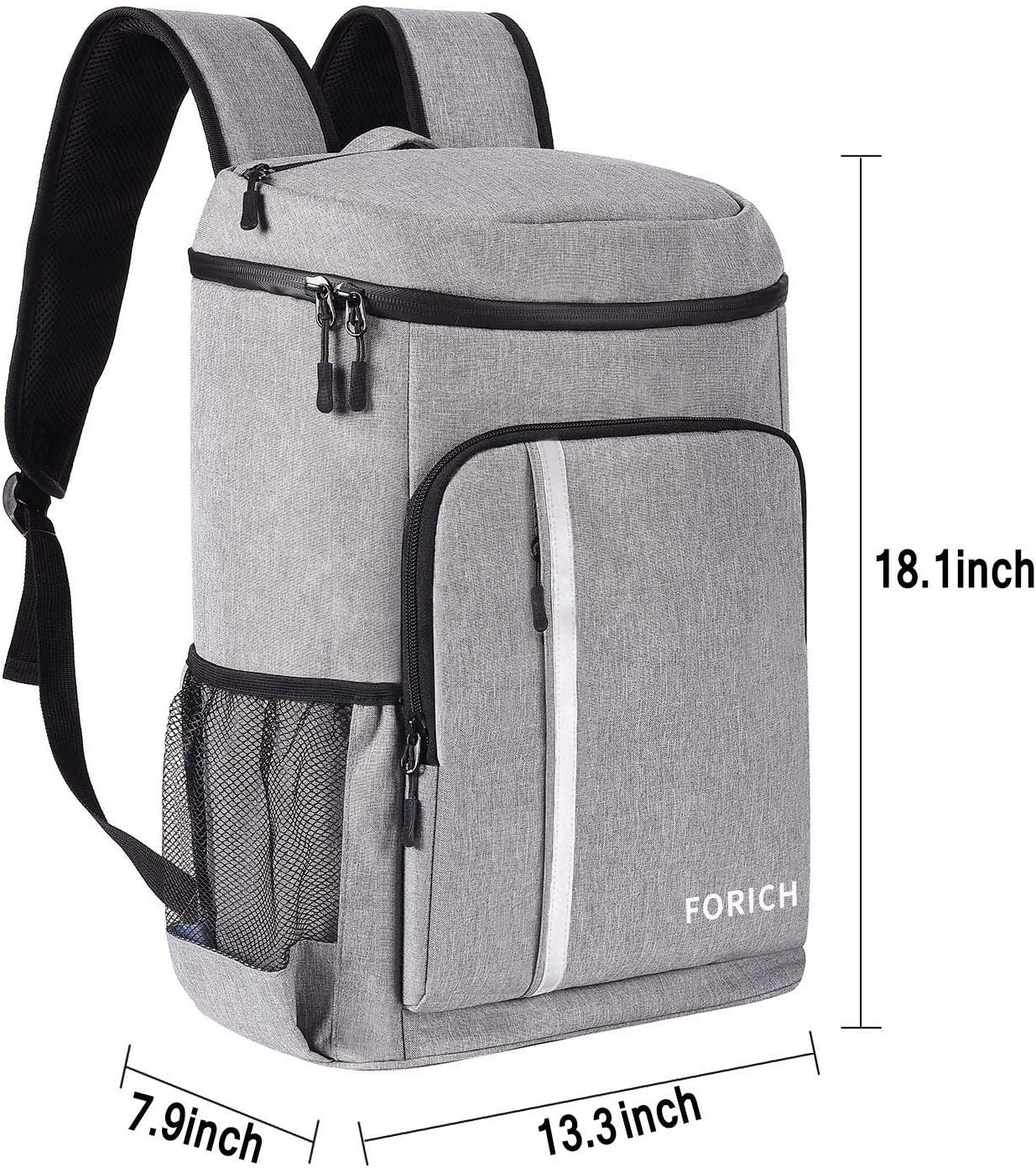 Elegant Insulated Backpack Cooler: Leakproof, Waterproof, and Stylish – Perfect for Outdoor Dining and Adventures, Holds 30 Cans"