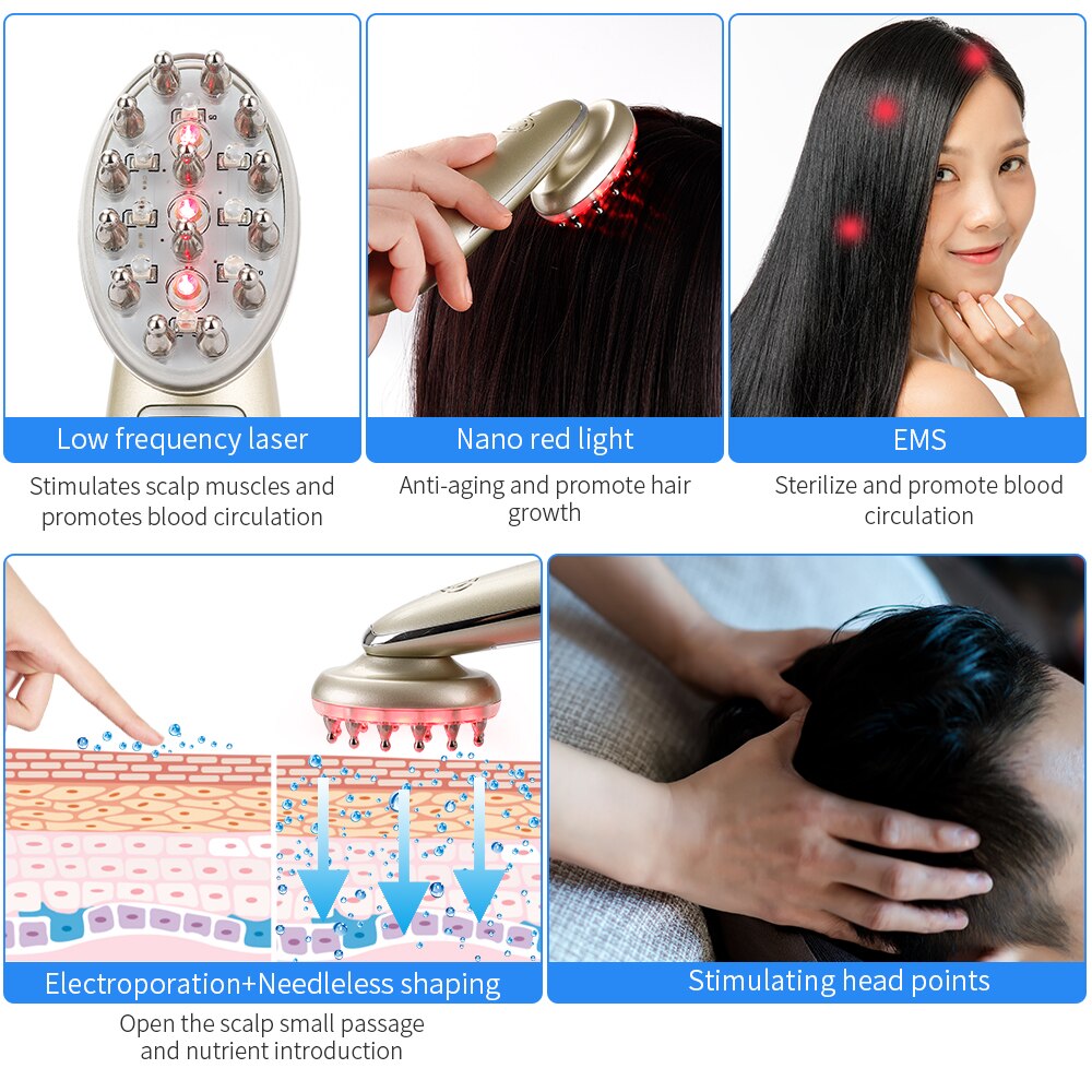 Electric Laser Hair Regrowth Comb