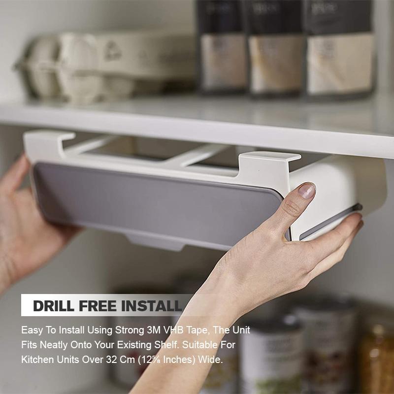 Organizador de especias autoadhesivo de pared para cocina