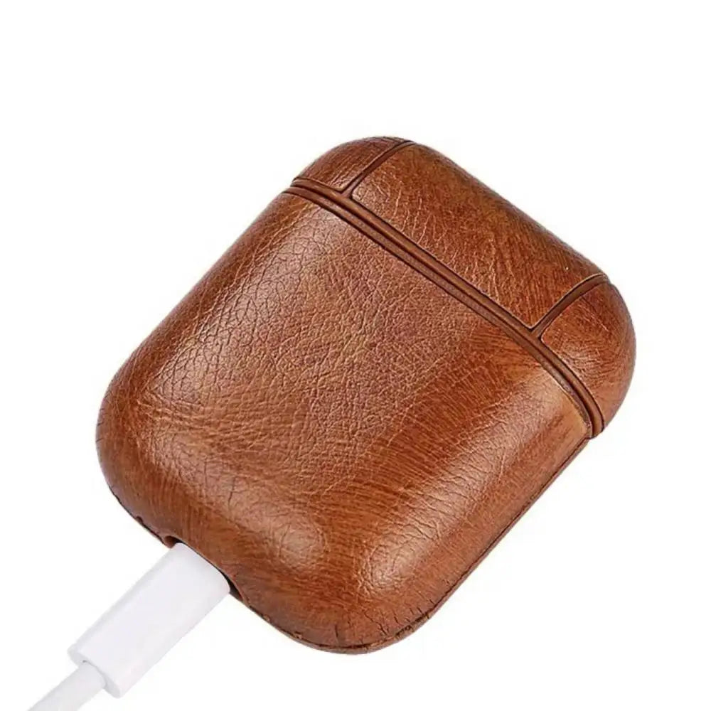 Modern Leather Air Pods 2 Case – Trendy Protection for Your Tech